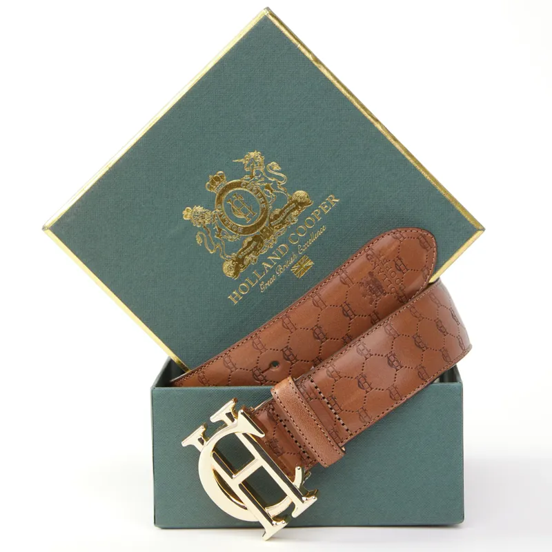 Holland Cooper HC Classic Belt - Tan Monogram